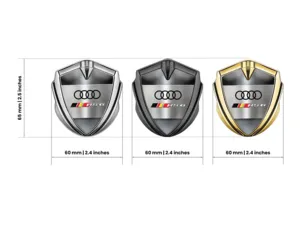Audi Emblem Fender Abzeichen Max Kraft Hochwertig